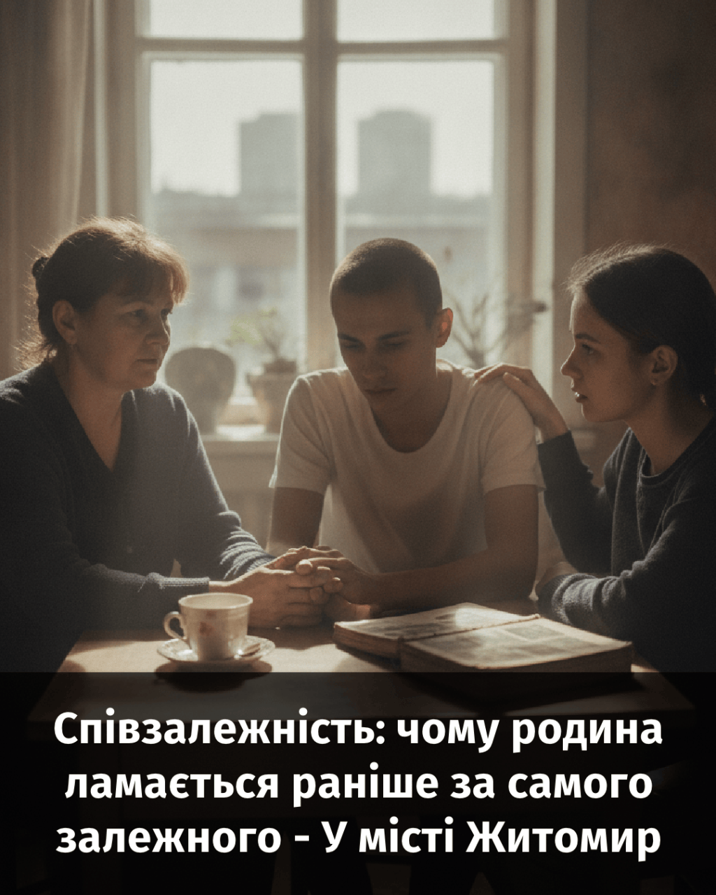 Співзалежність: чому родина ламається раніше за самого залежного - У місті Житомир
