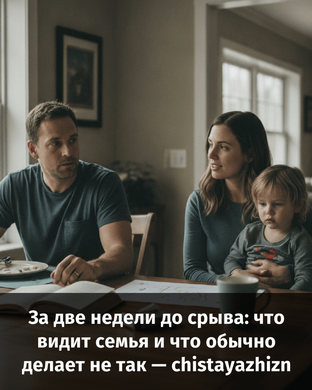 Две недели до срыва - что действительно видно близким и как они ошибаются